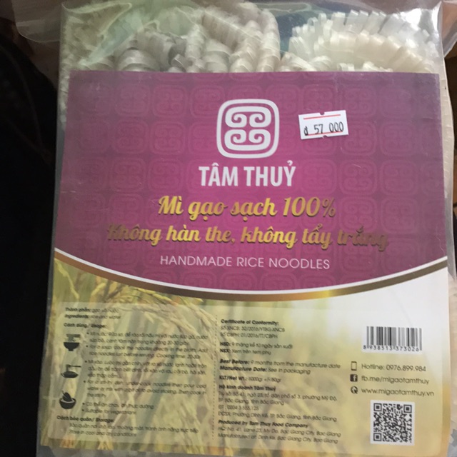 Mì gạo sạch Tâm Thuỷ