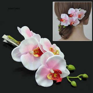 Trâm cài tóc hình hoa phong lan thời trang thanh lịch dành cho nữ