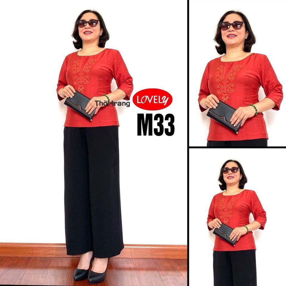 Bộ quần áo Đũi Trung niên Đa dạng màu sắc - Hàng thiết kế với đường may vô cùng sắc sảo | BigBuy360 - bigbuy360.vn