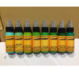 Màu internal các tông xanh lá(230k/1 màu)