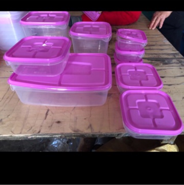 Bộ 17 hộp nhựa để đồ ăn | BigBuy360 - bigbuy360.vn