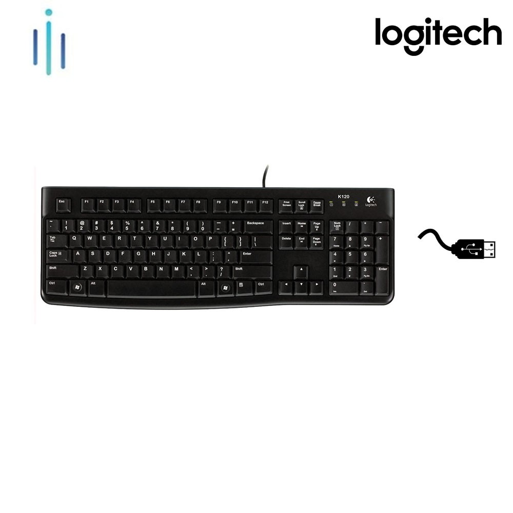 Bàn phím Logitech K120 USB-