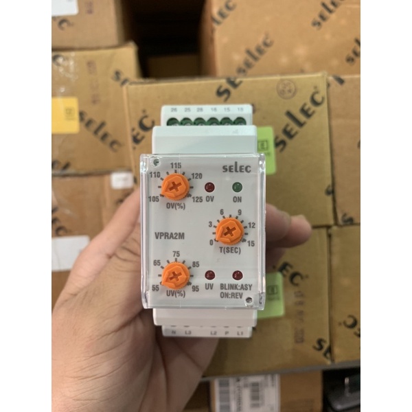 Rơ le bảo vệ điện áp Selec dòng VPRA2M