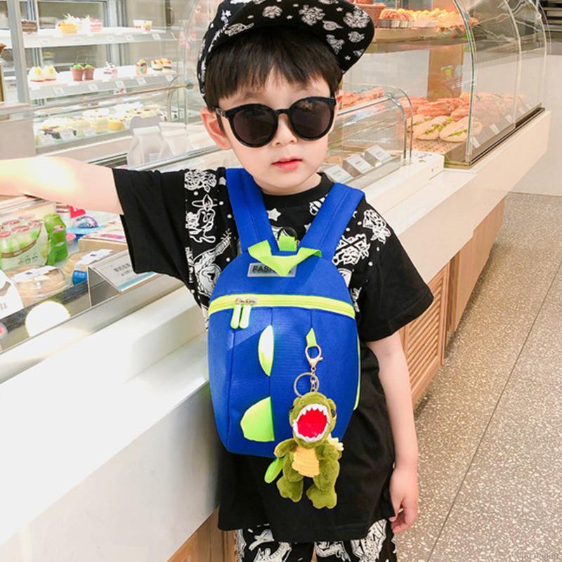 Ba lô hình khủng long hoạt hình đáng yêu chống lạc cho bé