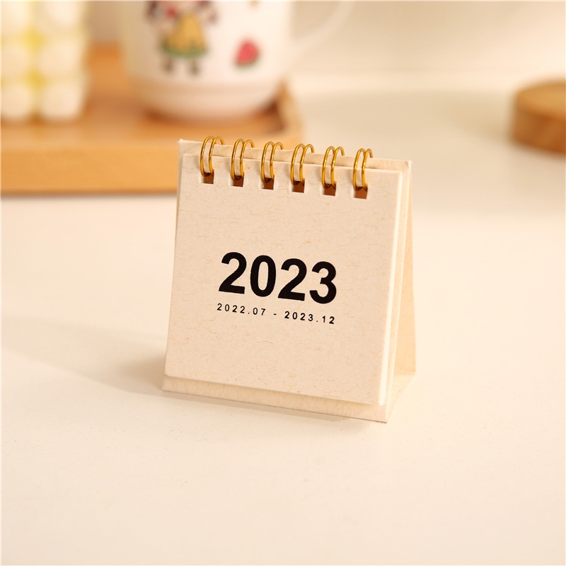 Lịch Để Bàn Mini 2023 Thiết Kế Đơn Giản Sáng Tạo