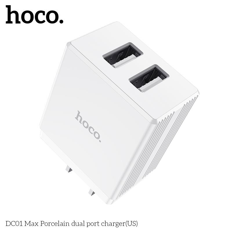 Bộ Sạc Nhanh Iphone/Samsung Hoco DC13 Cho Các Dòng Iphone/Android - Bảo Hành 12 Tháng