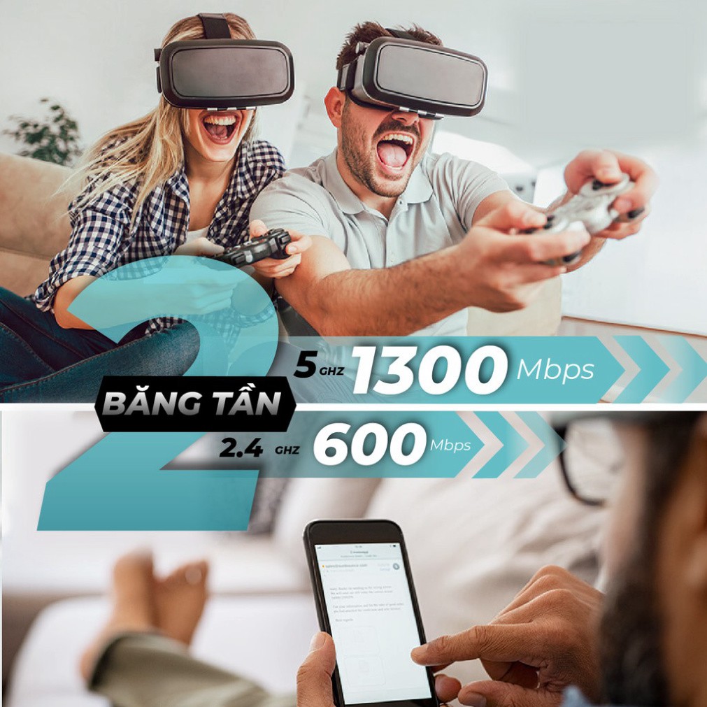 [Nhập PSHTAX10 giảm 20K] Bộ phát wifi TP-Link băng tần kép AC1900 Archer C80 MU-MIMO - Router Gigabit | BigBuy360 - bigbuy360.vn