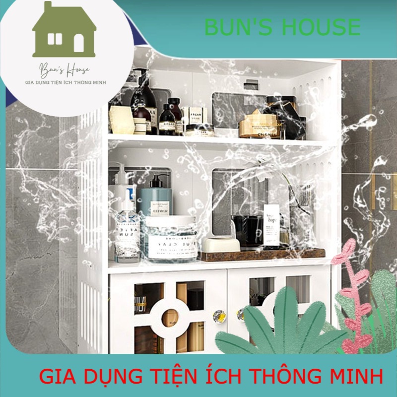 Tủ Kệ Nhà Tắm IGA Treo Tường Sắp Xếp Phòng Tắm Gọn Gàng - IG381