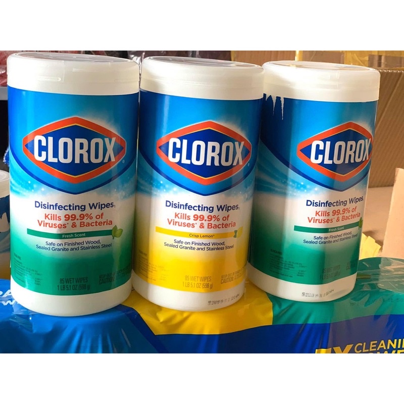 KHĂN LAU ĐA NĂNG DIỆT KHUẨN CLOROX 85 TỜ
