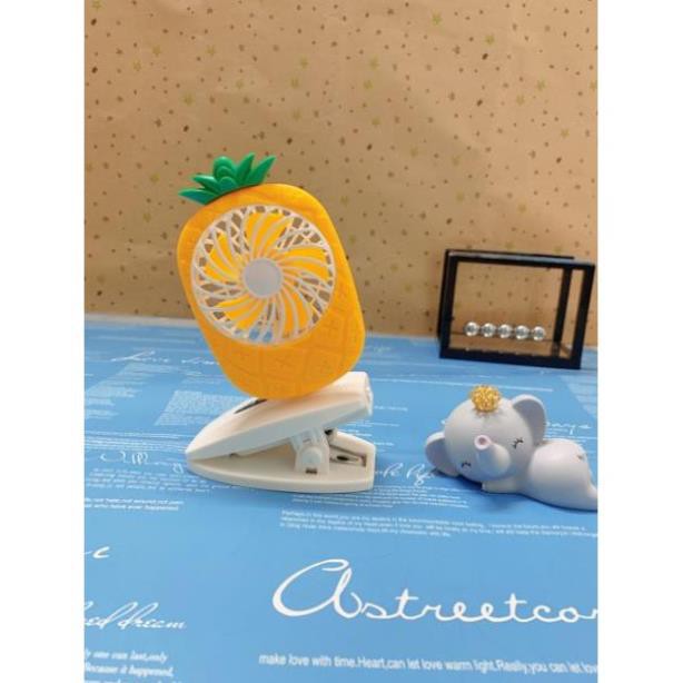 [Mã ELFLASH5 giảm 20K đơn 50K] Quạt kẹp bàn ⭐ FREE SHIP ⭐cà rốt, dâu tây, dứa | BigBuy360 - bigbuy360.vn