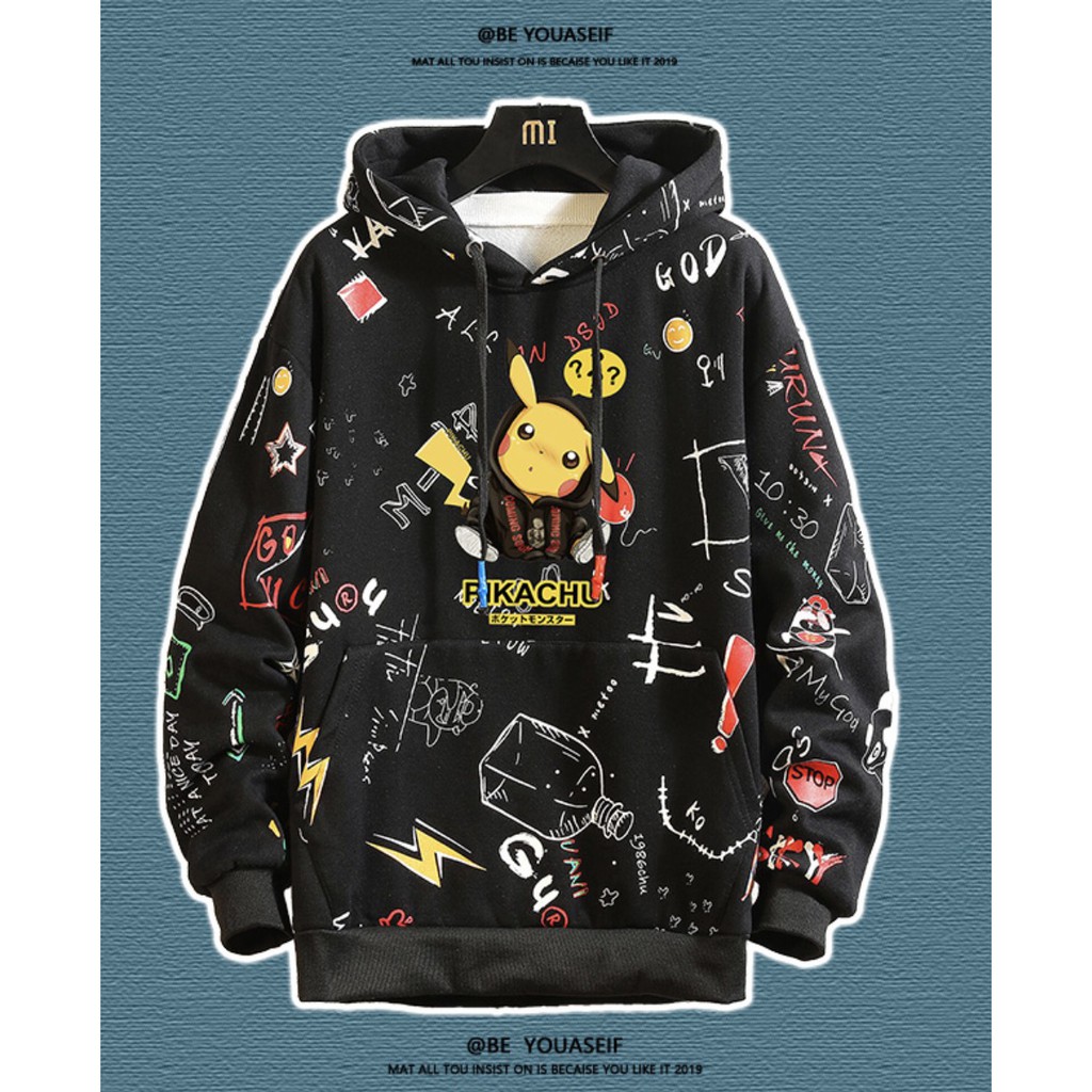 Áo Hoodie TIE DYE pikachu quà tặng sinh nhật ý nghĩa - HD76 | BigBuy360 - bigbuy360.vn