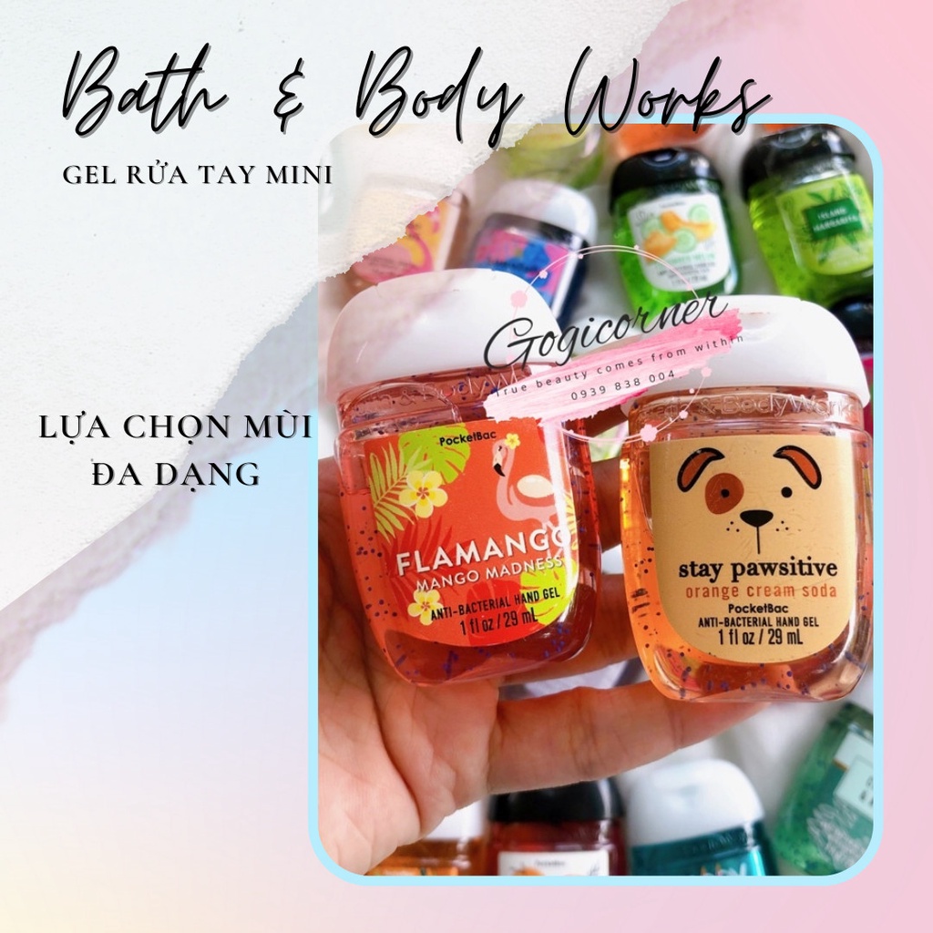 GEL RỬA TAY KHÔ MINI BATH AND BODY WORKS 29ML