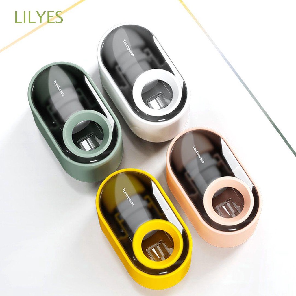 1 Dụng Cụ Nặn Kem Đánh Răng Tự Động Gắn Tường Nhiều Màu Sắc Sáng Tạo Chống Nước Cho Người Lớn / Trẻ Em