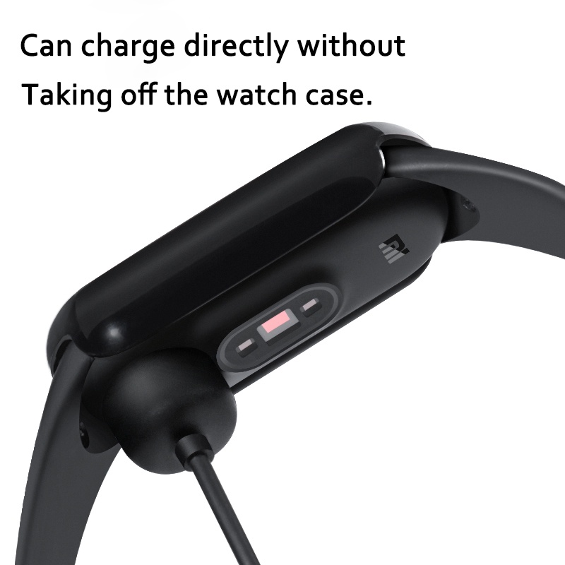 Ốp Bảo Vệ Màn Hình Bằng PC + Kính Cường Lực Trong Suốt Chống Bám Vân Tay Cho Xiaomi Mi Band 7 / 7NFC