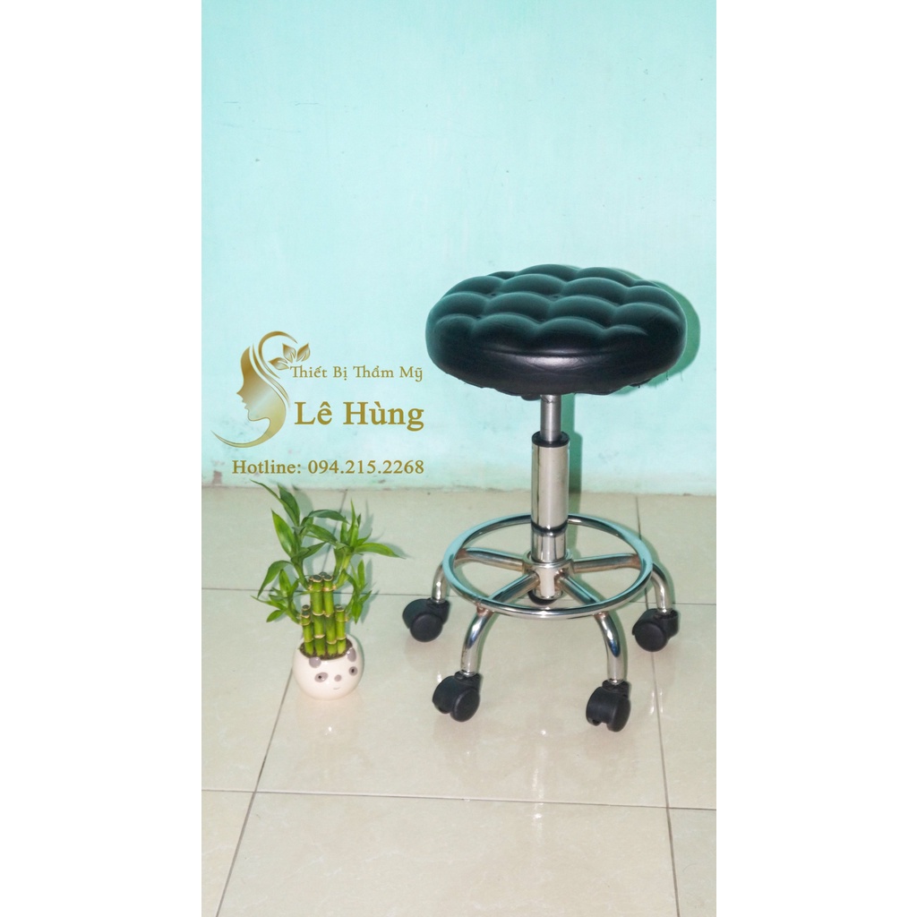 Ghế Spa DA MÚI Chân Xoay Loại Đẹp