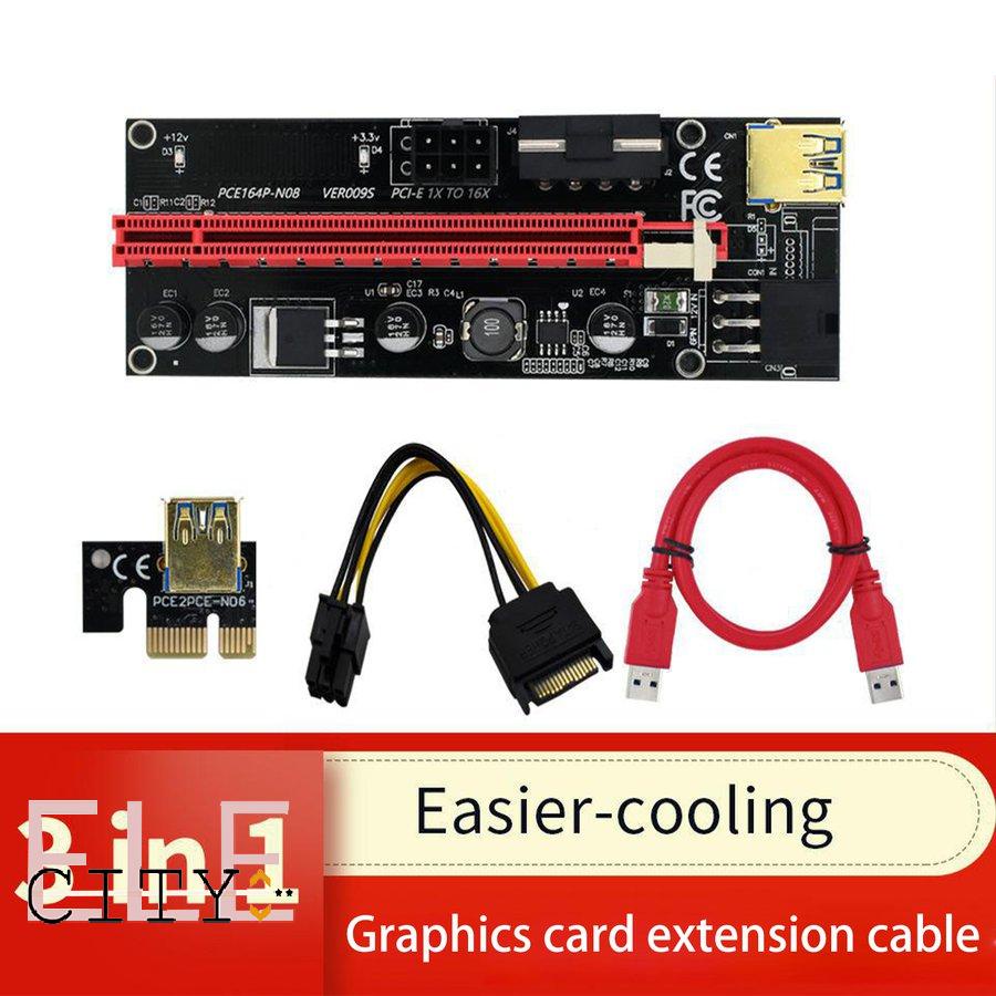 Mới Bảng Mạch Mở Rộng Ver009 Usb 3.0 Pci-E Ver 009s 1x 4x 8x 16x | BigBuy360 - bigbuy360.vn