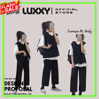 Áo Gile nỉ Style Hàn Quốc Basic LuxxyStore - Áo gile trơn