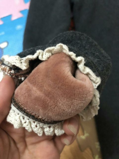 Legging lót nhung ấm chất đẹp cho bé gái