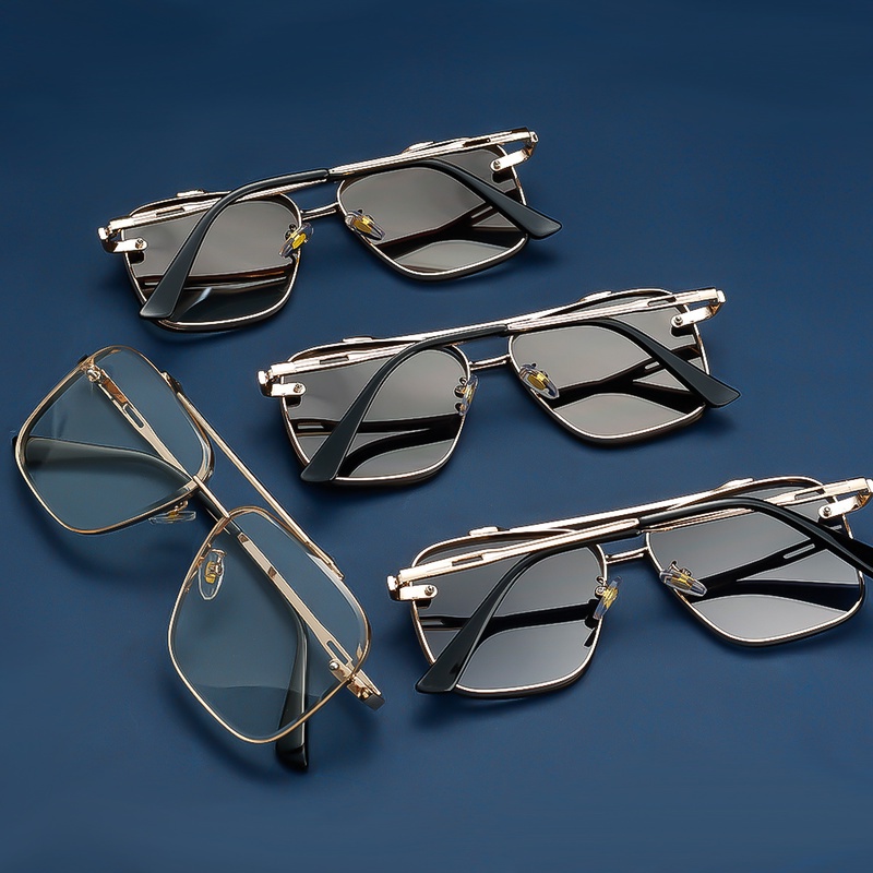 Kính Mát Chống Tia UV Phong Cách Cổ Điển Thời Trang Cho Cả Nam Và NữKính Râm Phi Công / Punk