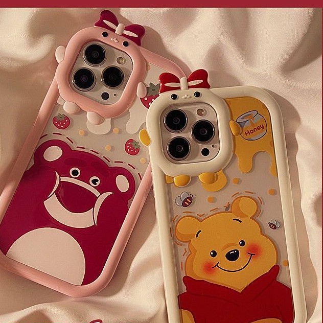 Ốp Lưng Winnie the Pooh Dễ Thương Nhiều Mẫu Mã Cho Điện Thoại iPhone 13 12 pro max XR 7 / 8P 11