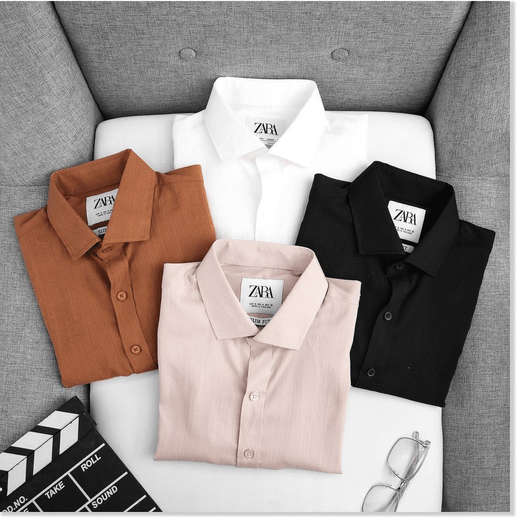 Áo Sơ Mi Nam Vãi Đũi Không Nhăn Không Xù Hiện Đại ,Hàng Hot  HP