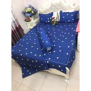 BỘ CHĂN GA PHỦ TRẦN BÔNG COTTON POLY