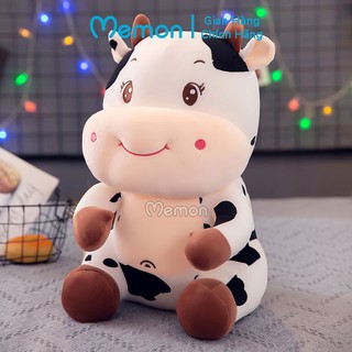 Gấu Bông Bò Sữa Ngồi Cao Cấp Memon