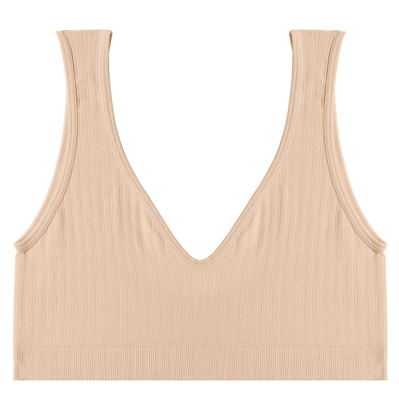 Áo lót TAKETALK không gọng cổ chữ V gợi cảm cho nữ tùy chọn màu sắc