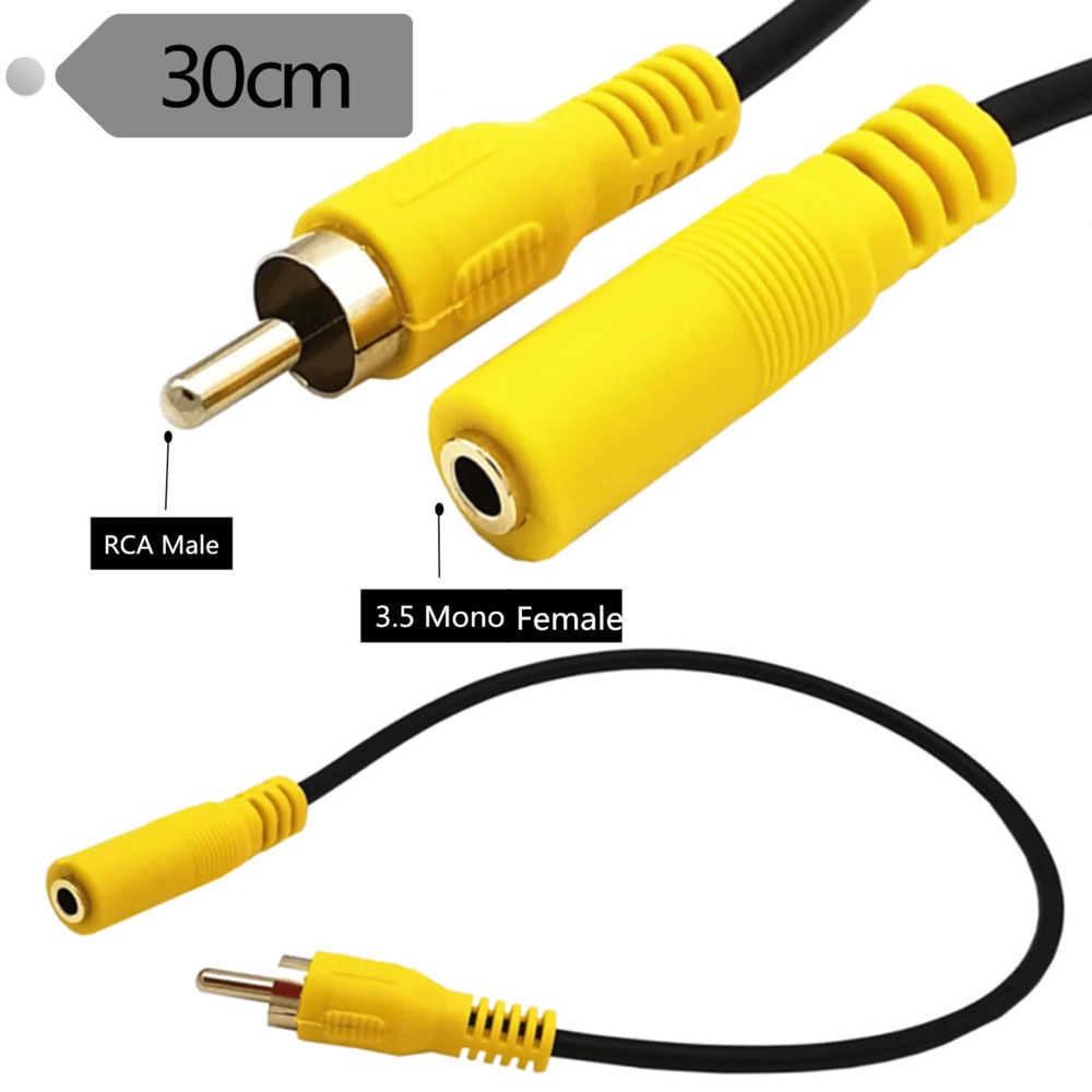 Cáp ChuyểN ĐổI Mạ VàNg 3.5 Lỗ CắM Sang RCA Sen AV Sang 3.5 Lỗ CắM RCA
