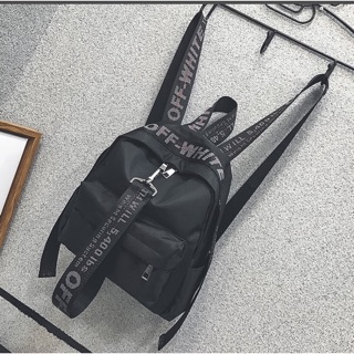 Balo mini OFF-WHITE chữ nhật- 180k 