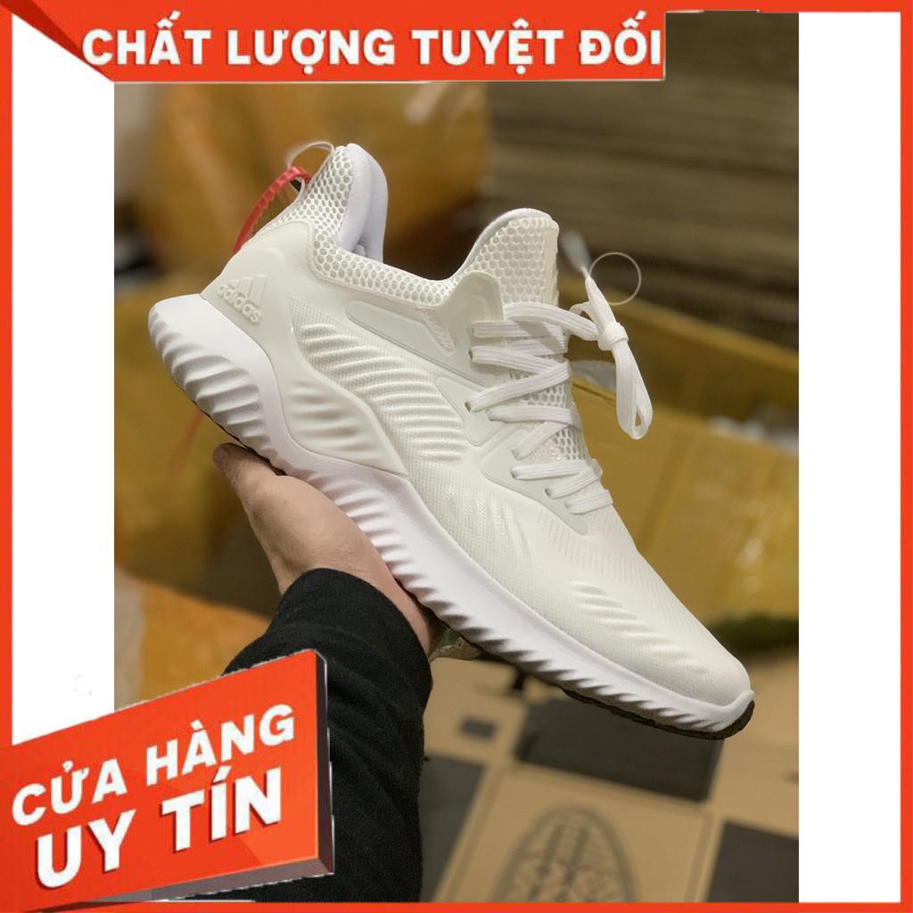 (FREESHIP+VIDEO, ẢNH THẬT) giày thể thao Alphabounce Full trắng