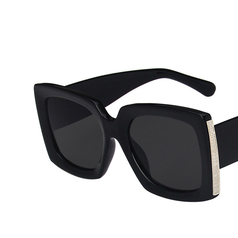 Kính Mát Gọng Lớn Phong Cách Retro Thời Trang Unisex