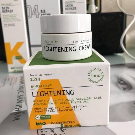Tinh Chất Vitamin A 5% Innoaesthetics Inno Lightening Hoạt Chất Tái Tạo Đều Màu Da Giảm Thâm Mụn 15g