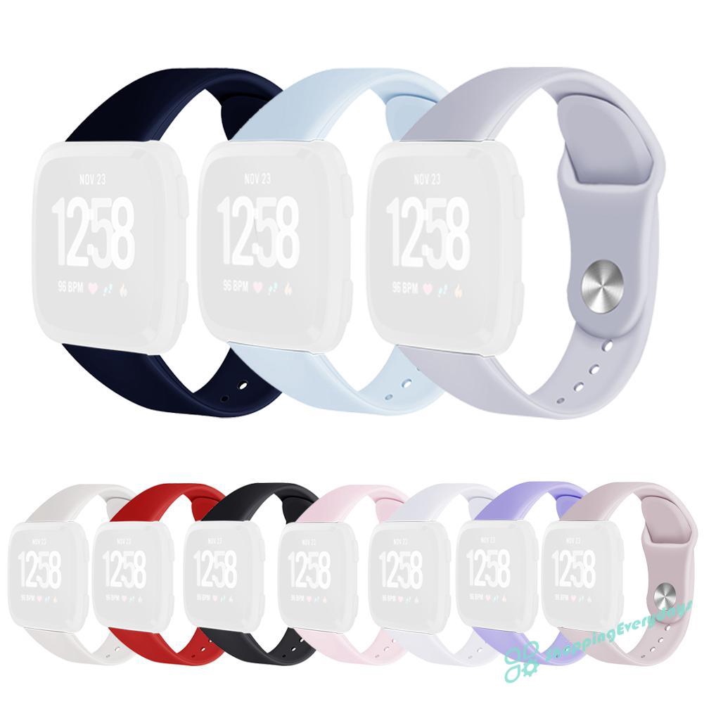 Dây Đeo Thay Thế Chất Liệu Tpu Thiết Kế Sọc Gân Nổi Cho Fitbit Versa