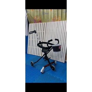 Xe đẩy gấp gọn 2 Chiều  3 bánh