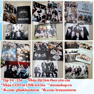 Tập Vở BTS -combo 2 quyển -50k