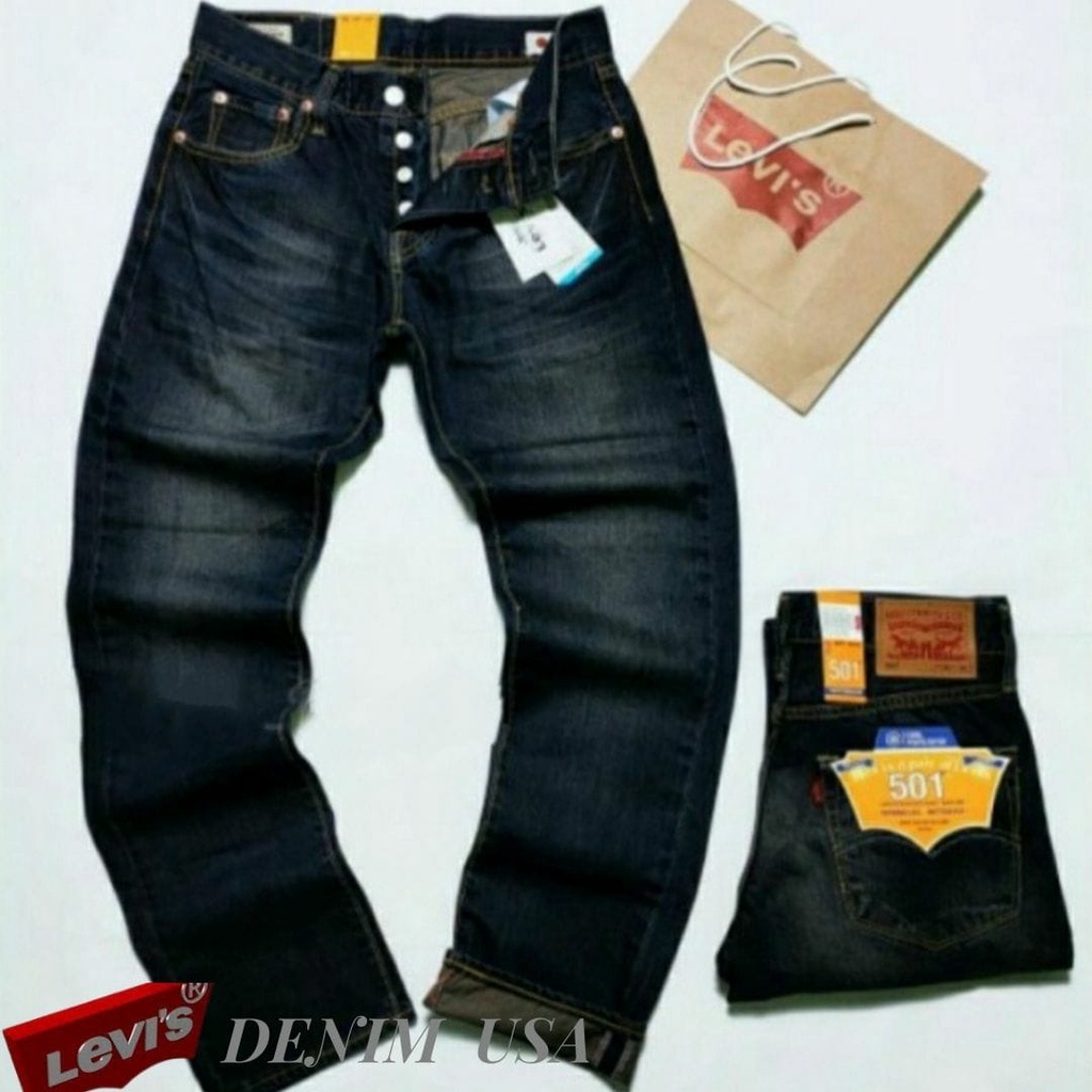 Quần Jean Dài Levis 501 Phong Cách Nhật Bản Thời Trang Cho Nam 011