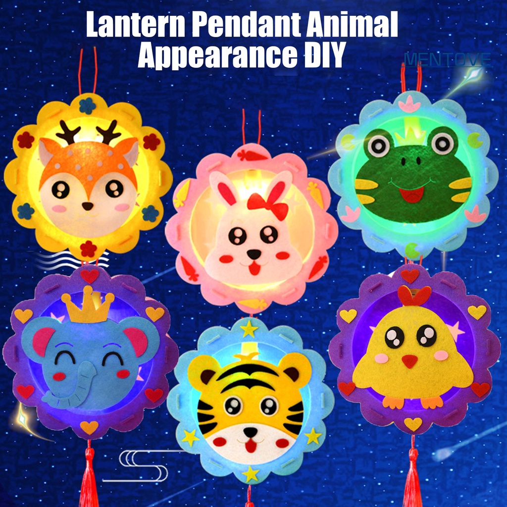 Lồng Đèn Treo Bằng Vải Không Dệt Phát Quang Cho Năm Mới