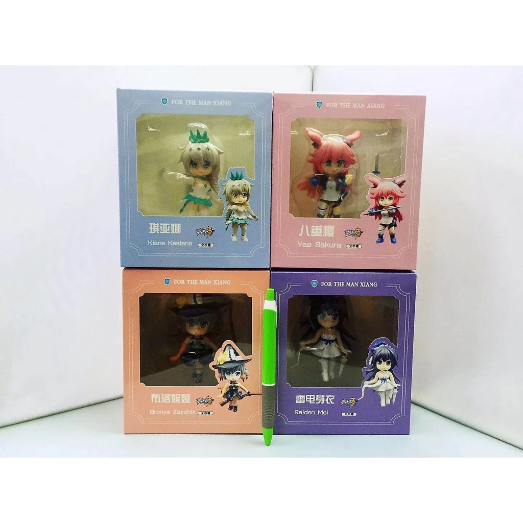 Set 2 Mô Hình Nhân Vật Anime 4 Kiểu