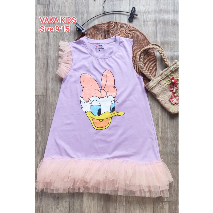 ́Đầm thiết kế size đại cho bé gái (size từ 20-40 kg)