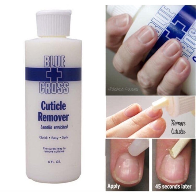 Kem Mềm Da Không Cần Ủ Blue Cross Cuticle Remover 170ml