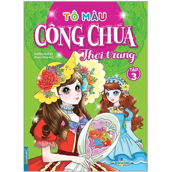 Sách - Tô Màu Công Chúa Thời Trang - Tập 3