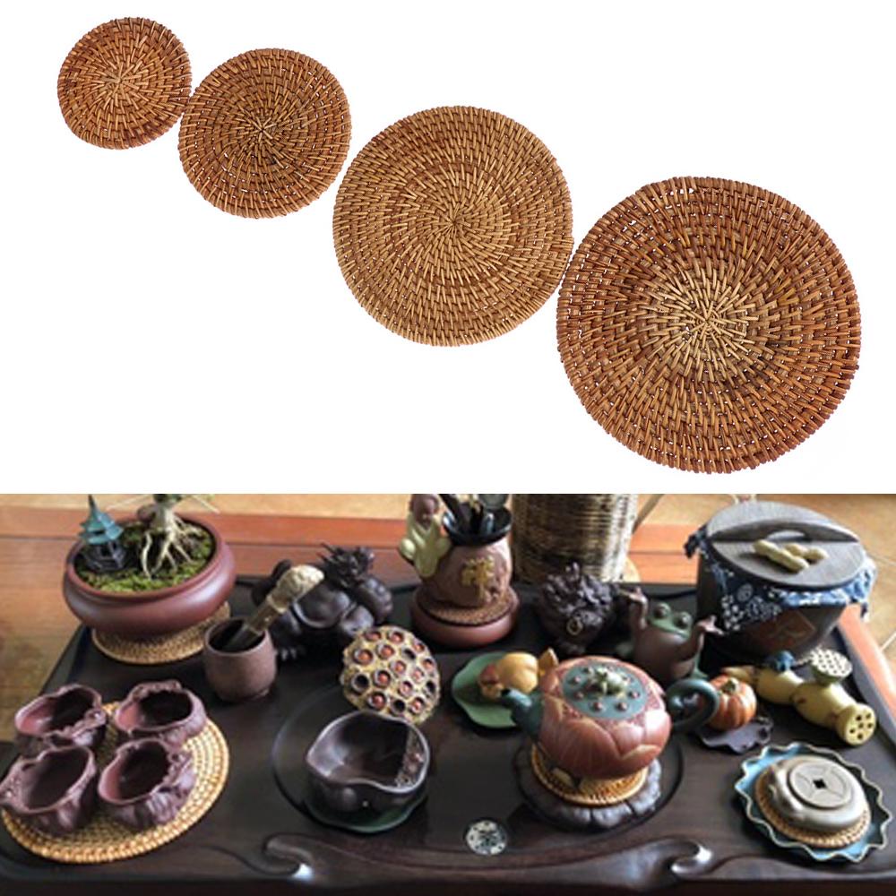 CONOPERYTấm lót cốc  từ mây đan cách nhiệt tiện dụng chất lượng cao