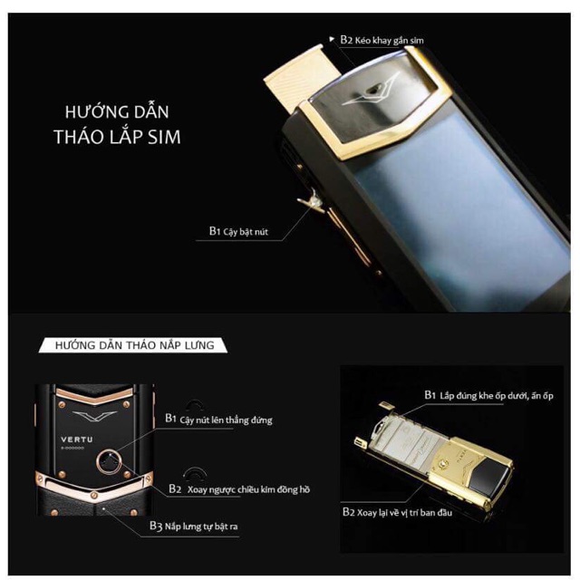 Điện thoại Signaruere S Ốp Đá Ceramic