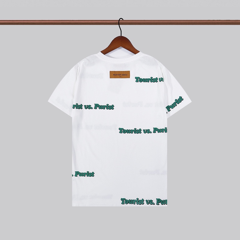 Bán Chạy Nhất B &amp; BR Áo Thun Cotton Tay Ngắn In Hình Màu Xanh Lá Cây Kích Thước Lớn Unisex