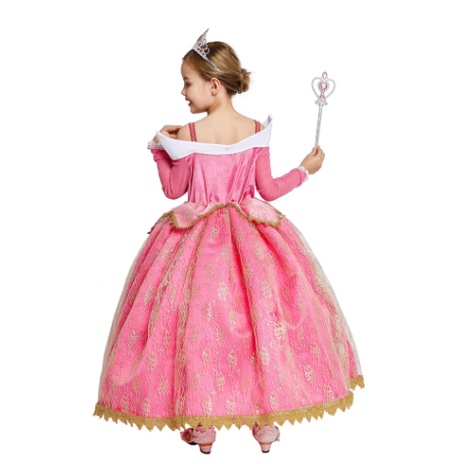 Đầm Công Chúa Hóa Trang Lễ Hội Halloween Cho Bé Gái