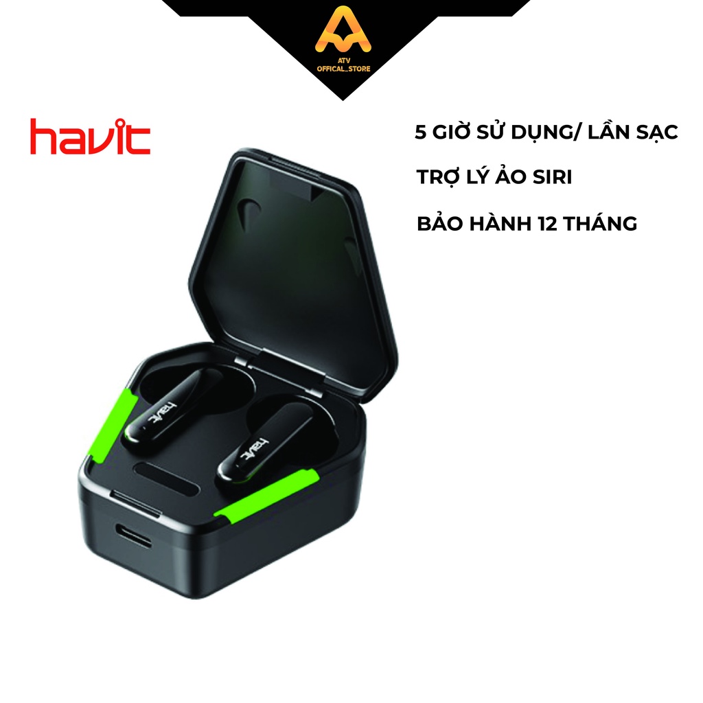 Tai Nghe Bluetooth Havit Gaming TW938 - Bảo Hành Chính Hãng