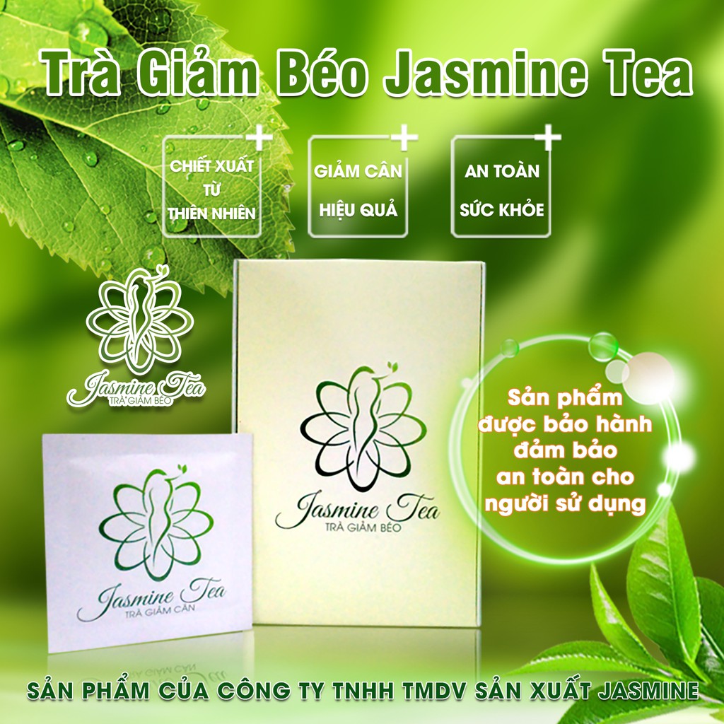 Trà Giảm Béo Jasmine Tea - Giảm cân không lo mệt mỏi - An toàn
