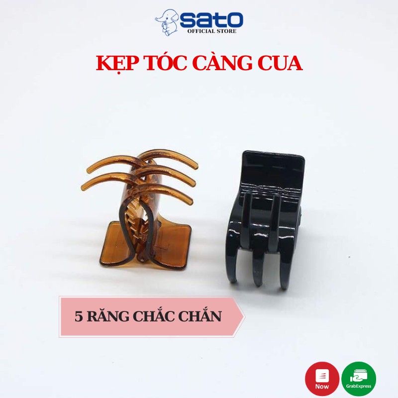 Kẹp càng cua Hàn Quốc 5 răng cặp tóc dễ thương dành cho bạn nữ