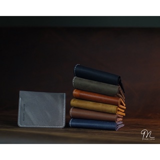 VÍ ĐỨNG MINI 01_[ví da bò thật handmade]